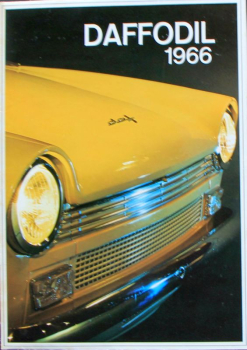 Daffodil Modelprogram 1966 Carbrochure (6813)